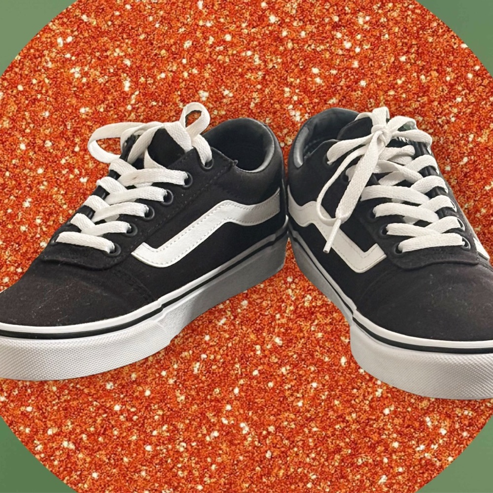 Vans Black and White Women's Sneakers